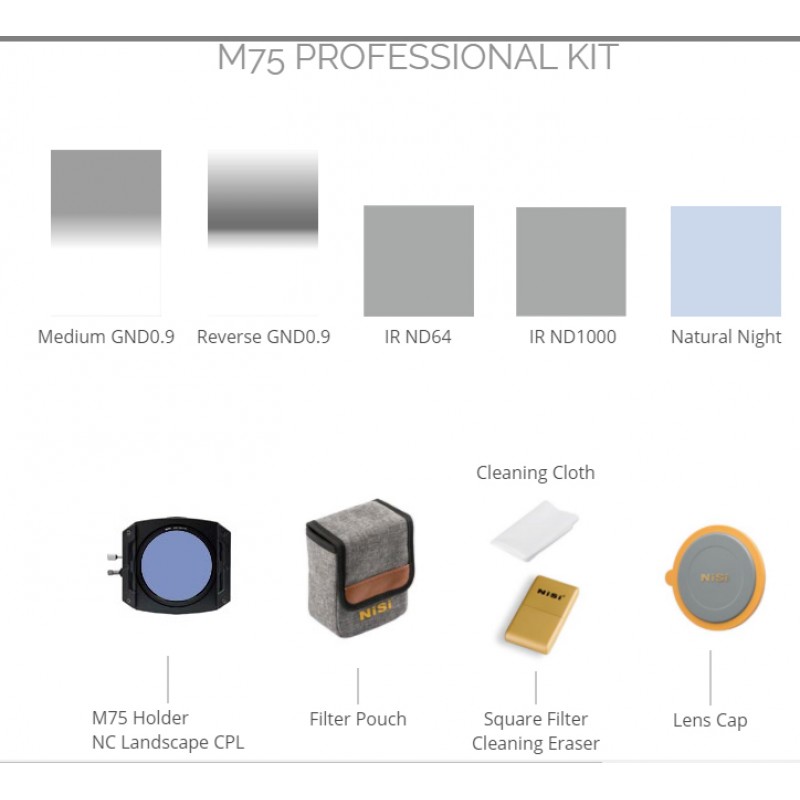 NiSi Professional Kit M75 NiSi Professional Kit M75