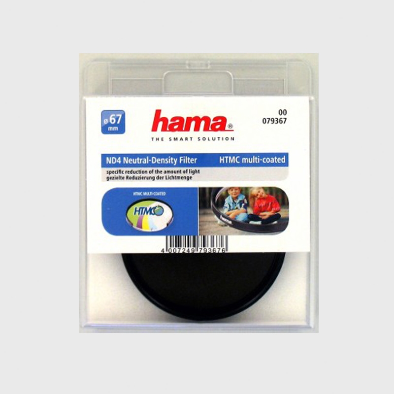 Hama Filter Grijs ND 4 HTMC 72 mm